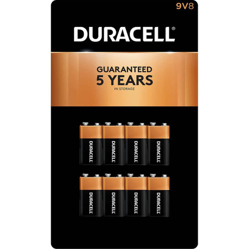 Duracell 9V Alkaline Batteries 8 Count Duracell 9V Alkaline Batteries 8 Count