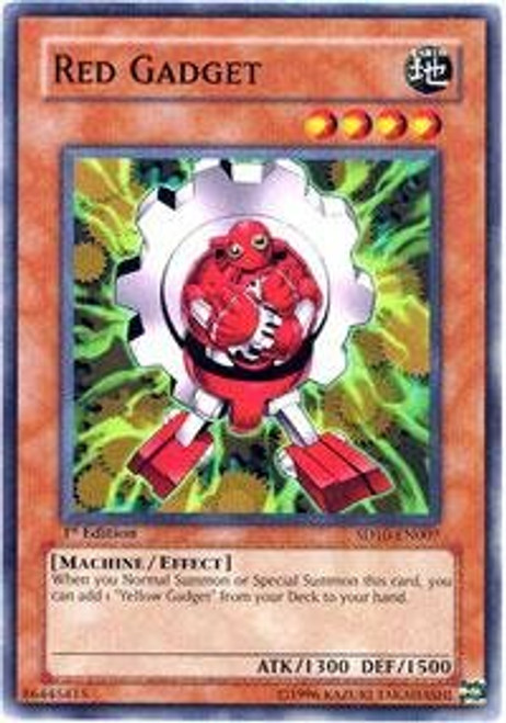 Yu-Gi-Oh! - Red Gadget (SD10-EN007) - Structure Deck 10: Machine Re-Volt - 1st Edition - Common