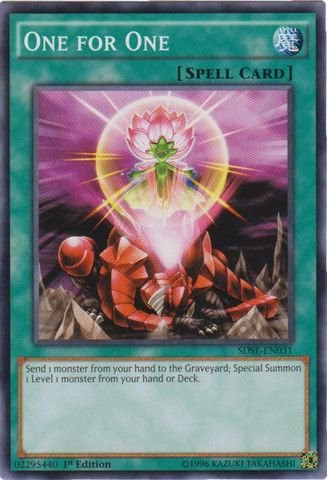 YU-GI-OH! - One for One (SDSE-EN031) - Structure Deck: Synchron Extreme - 1st Edition - Common