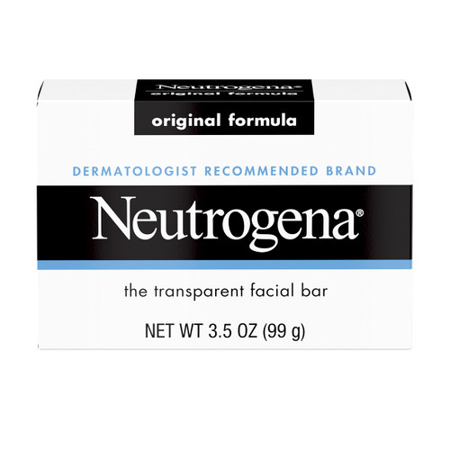 Neutrogena Original Amber Bar Facial Cleansing Bar with Glycerin, Clean-Rinsing, Transparent Face Soap, Free of Harsh Detergents, & Dyes, 3.5 oz Neutrogena Original Amber Bar Facial Cleansing Bar with Glycerin, Clean-Rinsing, Transparent Face Soap, Free of Harsh Detergents, & Dyes, 3.5 oz