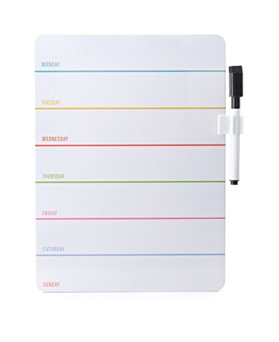 Kikkerland Weekly Dry Erase Board (MH70)