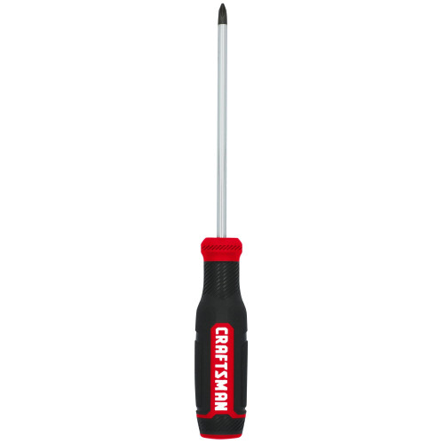 CRAFTSMAN Screwdriver, Phillips #2, 6 Inch Bi-Material with Ergonomic Handle (CMHT65055)