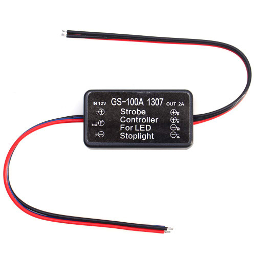 Fydun Strobe Controller Vehicle Car GS-100A 1307 LED Brake Stop Light Strobe Flash Module Controller AP