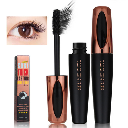 Classical Black Mascara Waterproof Volume Mascara Washable Lash-Lengthening Lash Mascara Long Lasting Makeup Tool, 1 Count