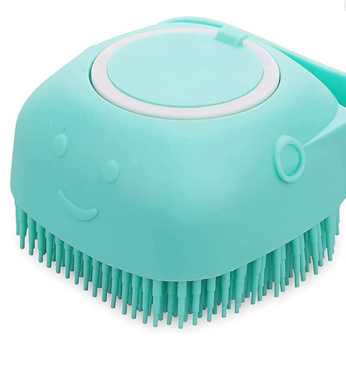 Cat Dog Bath Brush Scrubber - Silicone Bath Brush for Dogs Scrubber Brush Cat Grooming Brush Exfoliating Shampoo Massage Brush - Shower Brush Soft Bristle Hair Brush Dog Scrubber with Soap Dispenser Cat Dog Bath Brush Scrubber - Silicone Bath Brush for Dogs Scrubber Brush Cat Grooming Brush Exfoliating Shampoo Massage Brush - Shower Brush Soft Bristle Hair Brush Dog Scrubber with Soap Dispenser