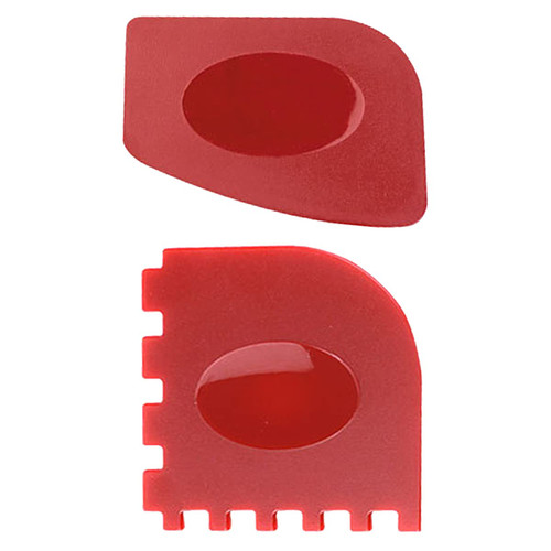 Pan Scrapers Pot Scraper Cast Iron Pan Scraper Iron Skillet Scraper Scrubber for Cleaning Grease,Scrapper for Cast Iron Skillets,Cookware,Pans,Dishes,Pots Kitchen Tool Plastic Scrapers 2 Pcs (Red)
