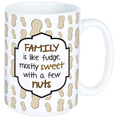 Carson Family Nuts Boxed Mug Ceramic Drinkware