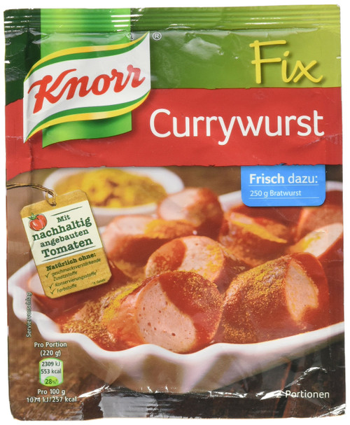 Knorr Fix Currywurst