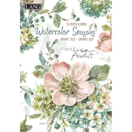 LANG WATERCOLOR SEASONS 2023 MONTHLY PLANNER (23991012124)