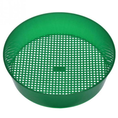 Wedhapy Garden Sieve Soil Sieve Gardening Sieves Garden Sieve for Soil Compost Sieve Garden Plastic Sieve Riddle Soil Sieve Mesh Screen Soil Sifter Gardening Tools