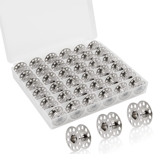36Pcs Metal Bobbins with Bobbin Case, Sewing Machine Bobbins for Craft Sewing, BetyBedy Metal Bobbins Set for Bro-Ther/Baby-Lock/Jano-me/El-na/Sin-ger, Sewing Machine Accessories 36Pcs Metal Bobbins with Bobbin Case, Sewing Machine Bobbins for Craft Sewing, BetyBedy Metal Bobbins Set for Bro-Ther/Baby-Lock/Jano-me/El-na/Sin-ger, Sewing Machine Accessories