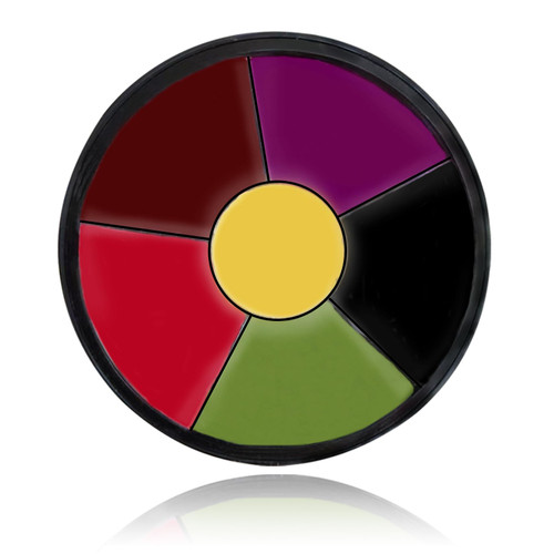 6 Colors Bruise Wheel Kit Halloween Special Effects Makeup Professional Face Body Paint Palette for Cosplay Sfx Zombie Stage Makeup Kit 6 Colors Bruise Wheel Kit Halloween Special Effects Makeup Professional Face Body Paint Palette for Cosplay Sfx Zombie Stage Makeup Kit