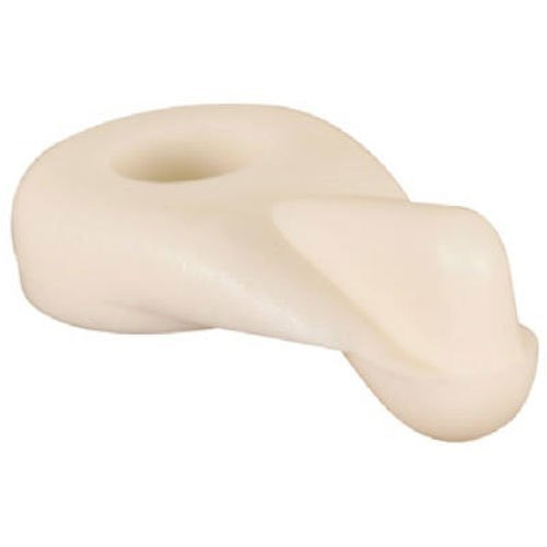 Prime-Line Products PL 7919 Flush Clip with Screws (Pack of 8), White Nylon