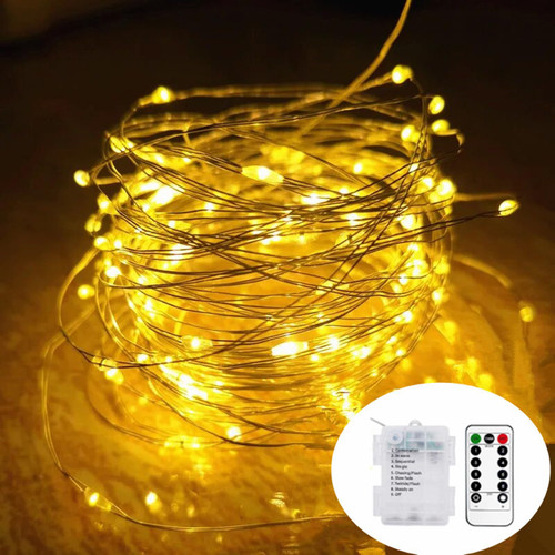 17.5Ft 50 LED Fairy Lights Battery Operated Christmas Lights Waterproof Copper Wire 8 Mode Timer String Lights Firefly Twinkle with Remote for Bedroom Wedding Party Halloween Decoration Warm White 17.5Ft 50 LED Fairy Lights Battery Operated Christmas Lights Waterproof Copper Wire 8 Mode Timer String Lights Firefly Twinkle with Remote for Bedroom Wedding Party Halloween Decoration Warm White