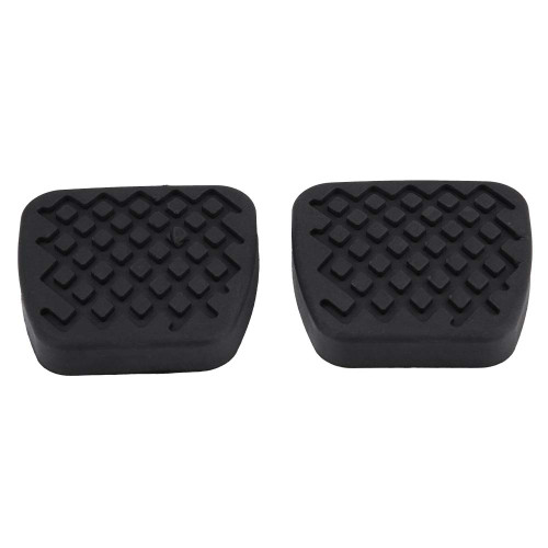 Brake Clutch Pedal Pad, 2PCS Rubber Car Brake Clutch Pedal Pad Cover for Civic Accord CR-V Acura 46545-SA5-000