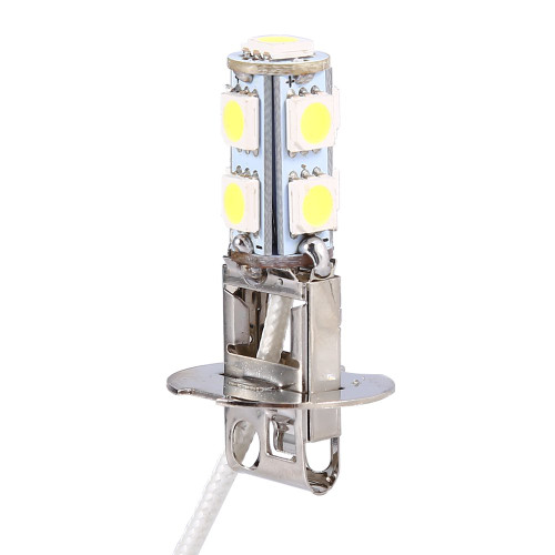 Yctze LED Fog Light Bulb 2x H3 5050 White 9 SMD LED Xenon DC12V Auto Car Fog Light Lamp LED Bulbs 6500K for led h3 antibrouillard ampoule led h3 h3 led h3 6v 55w 12v 55w h3 h3 bulb led h3 bulb 12v h3