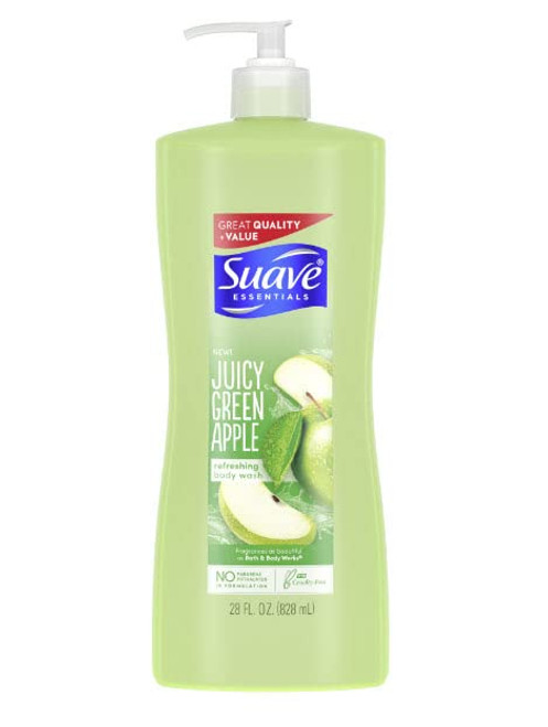 Suave Juicy Green Apple Refreshing Body Wash Suave Juicy Green Apple Refreshing Body Wash