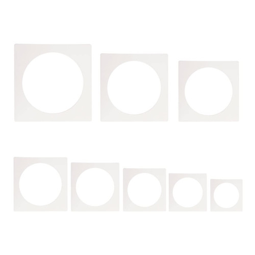 8 PCS Large Circle Stencil,Circle Stencils Different Sizes, Circle Template, Circle Template Stencil, Large Circle Stencil, Circle Stencils for Painting, for Painting Template