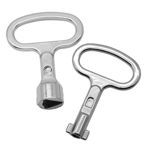 Guaber Water Spigot Keys Hydrant Keys Utility Keys Spanners Keys Wide Application For Wall Hydrant Faucets Valves Repair Tool Water Spigot Keys