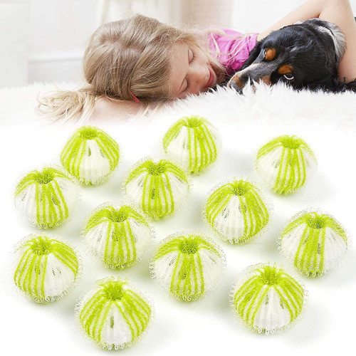 Zonadeals Pet Hair Remover for Laundry, Reusable Laundry Pet Hair Catcher Lint Remover, Washing Machine Hair Catcher, Washing Dryer Balls for Clothing Dog Cat Pet Fur Remover 12 PCS Zonadeals Pet Hair Remover for Laundry, Reusable Laundry Pet Hair Catcher Lint Remover, Washing Machine Hair Catcher, Washing Dryer Balls for Clothing Dog Cat Pet Fur Remover 12 PCS
