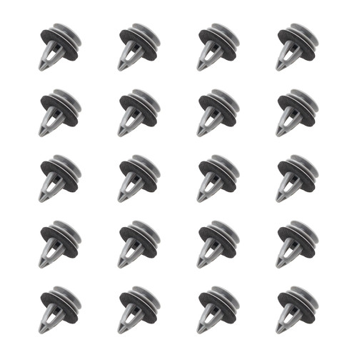 GoaMotors 20pcs Door Trim Panel Retainer Clips Rivet Gray, Side Panel Clip Fit for BMW 51418224781 51410407983 51430141025, E36, E46, E90, E91, E92, E93, F32, F33, F83, E60, E63, X1, X3, X4, X5,X6