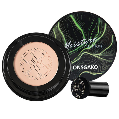 IONSGAKO Mushroom Head Air Cushion CC Cream,BB Cream,Full Coverage Liquid Foundation,Moisturizing Long Lasting Concealer for Face Makeup ?Natural?