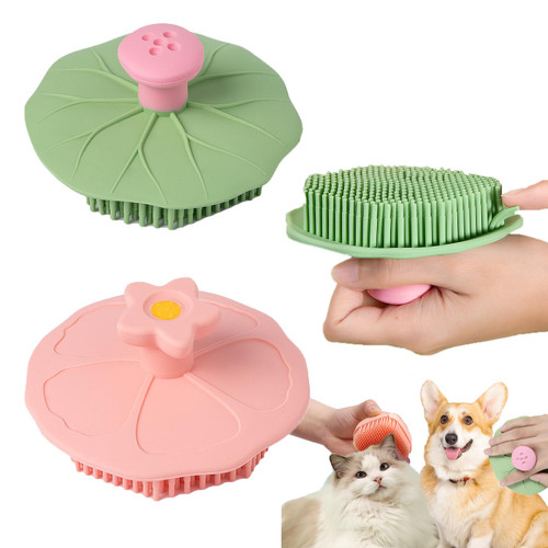 Dog Bath Brush - Soft Silicone Dog Shampoo Brush, Pet Grooming Bath Massage Brush Shampoo Dispenser, Dog Shower Pet Bath Brush Long Short Haired Dogs and Bath for Cats Dog Bath Brush - Soft Silicone Dog Shampoo Brush, Pet Grooming Bath Massage Brush Shampoo Dispenser, Dog Shower Pet Bath Brush Long Short Haired Dogs and Bath for Cats