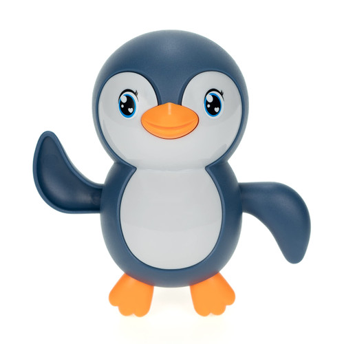 DUCKBOXX XX Bath Toys Wind up Backstroke Swimming Penguins for Kids 18M+ (Blue)