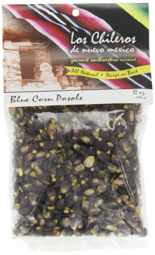 Los Chileros Posole, Blue Corn, 12 Ounce
