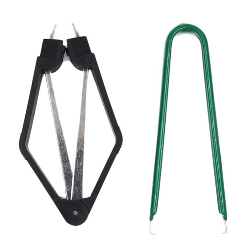 YXQ PLCC IC Extractor& U Shape IC Chip Spring Assisted Puller for Motherboard Circuit Board Component Remover Tool