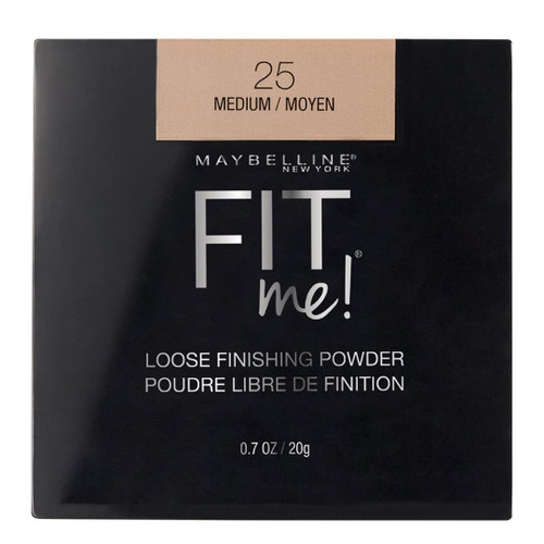Maybelline Fit Me Loose Setting Powder, Face Powder Makeup & Finishing Powder, Light Medium, 1 Count