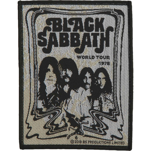 Black Sabbath Band Official Patch (8cm x 10cm)