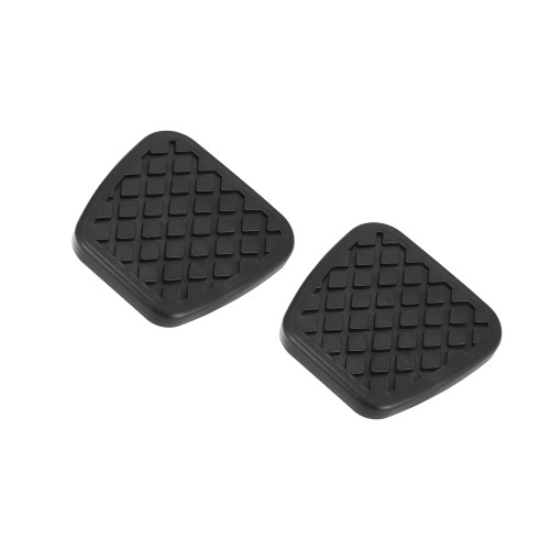 Motoforti Brake Clutch Pedal Pad Cover,for Acura TL 2004-2014,Rubber,46545-SA5-000,Black,2 Pcs