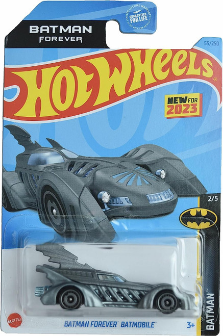 Hot Wheels Batman Batmobile (Batman Forever 2/5 Gray 55/250) Hot Wheels Batman Batmobile (Batman Forever 2/5 Gray 55/250)