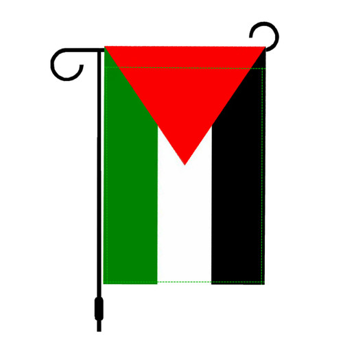 Palestine Flag Palestinians Garden Flags 12 x 18 Inches Double-Sided Small Palestine Palestinian Yard Flag for Indoor and Outdoor Decorations