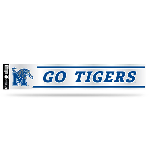 Rico Industries NCAA Memphis Tigers Tailgate Sticker 3" x 17" Tailgate Sticker for Car/Truck/SUV