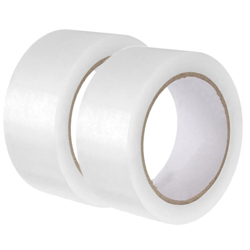2 Pack Clear Packing Tape Heavy Duty, 2 inch X 110 Yards Per Roll, Wide Carton Packing Tape Shipping Tape Box Tape for Sealing Moving Mailing Office Storage, 2 mil Thick