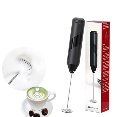 Handheld Milk Frother for Coffee Battery Operated(Not included),electric whisk frother,Foam Maker Frother Wand For mixing various drinks,Lattes, Matcha,protein powder,Hot Chocolate