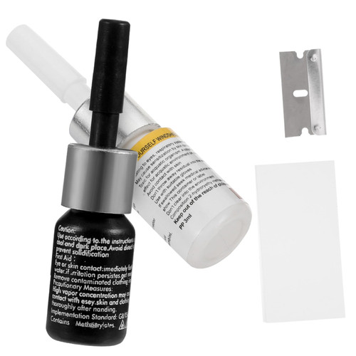 Milisten 1 Set car Windshield Repair kit Window Repair kit chip kit Repair Windshield Chipped Windshield Repair kit Windshield chip Repair kit Body Repair Tools Plastic Glass Crack