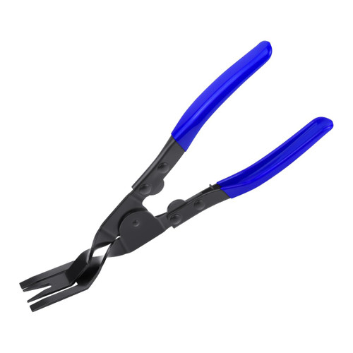 1 Pcs Automobile Interior Upholstery Trim Clip Pliers Remover Tool, Push Pin Pliers Panel Clip Removal Pliers Trim Removal Tool (Blue)