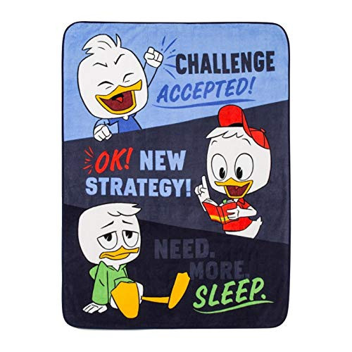 Franco DuckTales 46"x60" Throw Blanket Blue