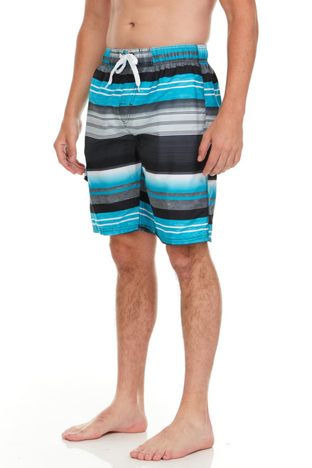Kanu Surf Men's Infinite Swim Trunks (Regular & Extended Sizes), Victor Black, Small