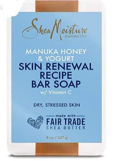 SheaMoisture Manuka Honey & Yogurt Bar Soap 8oz, pack of 1 SheaMoisture Manuka Honey & Yogurt Bar Soap 8oz, pack of 1