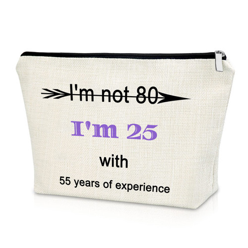 Funny 80th Birthday Idea 80th Birthday Gifts For Women Makeup Bag 80 Years Old Birthday Gifts Grandmother Gift from Granddaughter Cosmetic Bag 80th Birthday Presents for Mom Cosmetic Travel Pouch Funny 80th Birthday Idea 80th Birthday Gifts For Women Makeup Bag 80 Years Old Birthday Gifts Grandmother Gift from Granddaughter Cosmetic Bag 80th Birthday Presents for Mom Cosmetic Travel Pouch