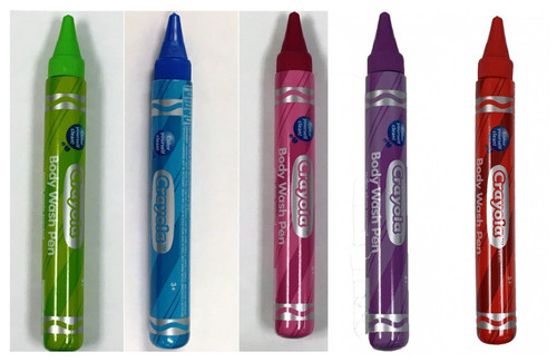 Crayola Jumbo Body Wash Pen 5 Pack Bundle - Color May Vary Crayola Jumbo Body Wash Pen 5 Pack Bundle - Color May Vary