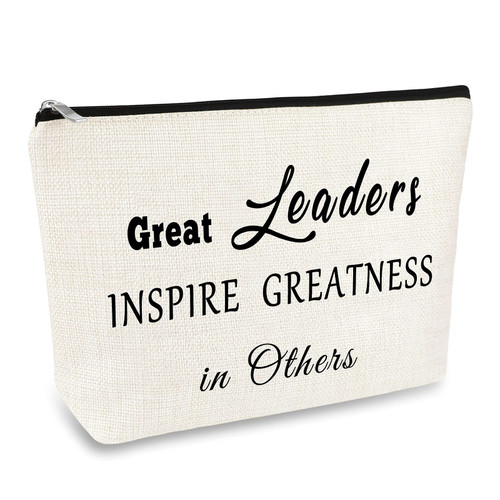 Leaders Gifts for Women Cosmetic Bags Leaders Boss Appreciation Gifts Makeup Bag Boss Day Birthday Gift for Leader Supervisor PM Mentor Colleague Leaving Retirement Gift Travel Pouches Toiletry Bag Leaders Gifts for Women Cosmetic Bags Leaders Boss Appreciation Gifts Makeup Bag Boss Day Birthday Gift for Leader Supervisor PM Mentor Colleague Leaving Retirement Gift Travel Pouches Toiletry Bag