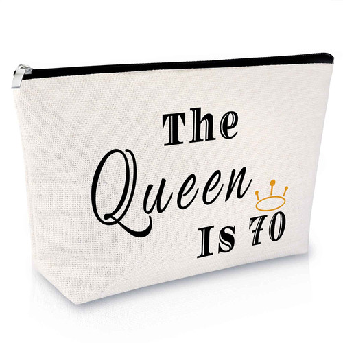 70 Year Old Birthday Gifts for Grandma Makeup Bag 70th Birthday Gifts for Women Best Friend Birthday Gift Cosmetic Bag Thank You Gift for Mom Christmas Mothers Day Gifts Travel Cosmetic Pouch 70 Year Old Birthday Gifts for Grandma Makeup Bag 70th Birthday Gifts for Women Best Friend Birthday Gift Cosmetic Bag Thank You Gift for Mom Christmas Mothers Day Gifts Travel Cosmetic Pouch