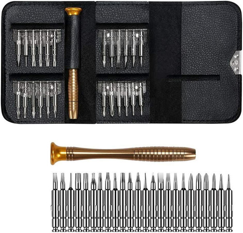 Mini Screwdriver Set, 25Pcs Small Precision Screwdriver Bit Set, Hand Tool Repair Kit for Watch Jewelry Glasses Repair