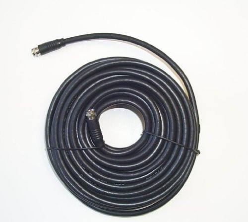 Black Point Products BV-085 50-Foot RG-6 H.D. Coax with Fittings, Black