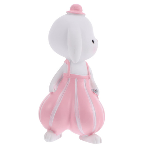 ARTIBETTER 1 Pc Easter Bunny Ornament Rabbit Animals Figurine Easter Rabbit Decoration Rabbit Ornament Bunny Decor Rabbits Rabbit Sculpture Easter Rabbit Figure Mini Flowerpot Synthetic Resin